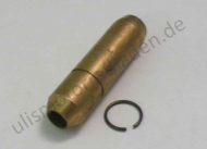 Ventilführung 7mm innen / 13,10mm außen / 49,8mm lang mit Sicherungsring