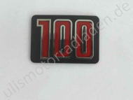 Typenschild Sitzbank für BMW R100