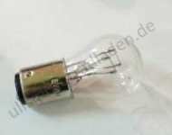 Birne 12 Volt, 21/5 Watt, Sockel BA15D