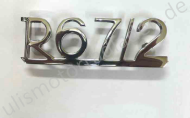 Schriftzug R67/2