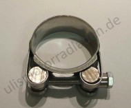 Auspuffschelle für BMW R100S, RS, RT, für 40mm Krümmer