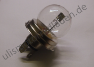 Birne 12 Volt, 40/45 Watt, R2, Sockel P45T