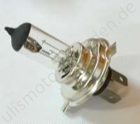 Birne 6 Volt, 35/35 Watt, Halogen-H4, Sockel PX43T