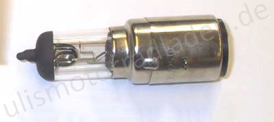 Birne 6 Volt, 25/25 Watt, Halogen-H4, Sockel BA20D