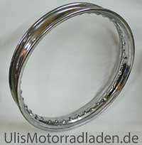 Felge für BMW R50, R60, R69 und R69S, TOP Chrom Qualität