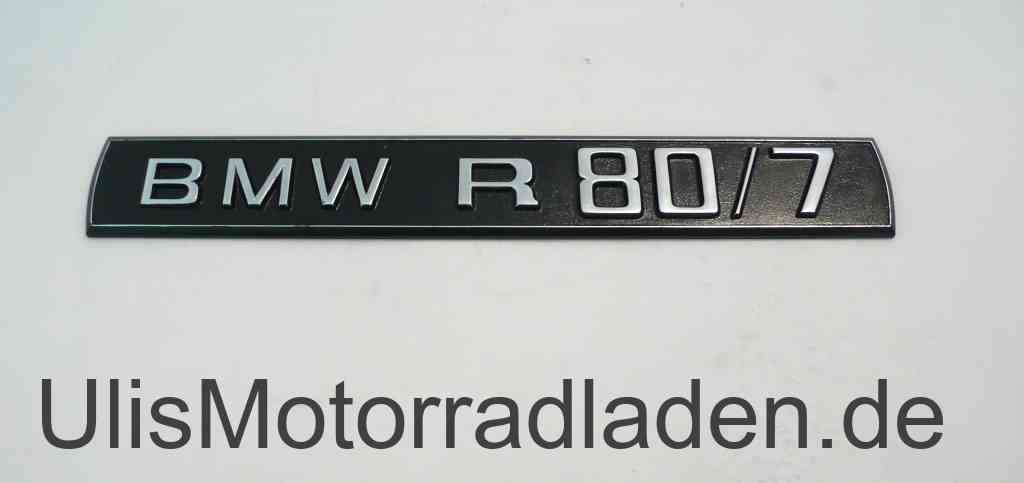 Typenschild Motor für BMW R80/7