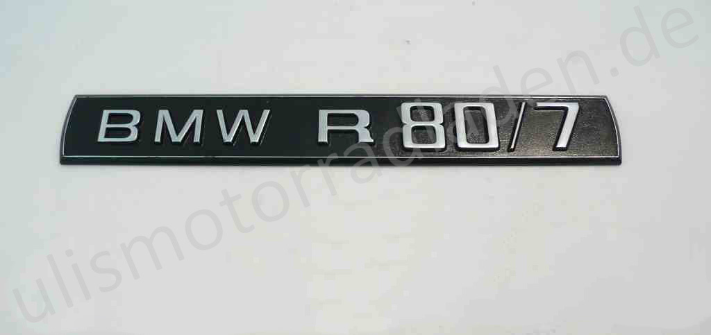 Typenschild Motor für BMW R80/7