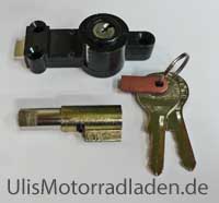 Schloßkombination Lenkung / Werkzeugfach für BMW R25/3 und R50-R69S
