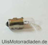 Birne 12 Volt, 1,2 /2 Watt, Sockel BA7S