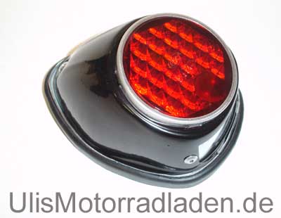 R25/2 Rücklicht mit Bremslicht rot für BMW R25 R67 R51/2 Eberspächer Form