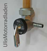 Benzinhahn neue Form für BMW R60/7-R100, links