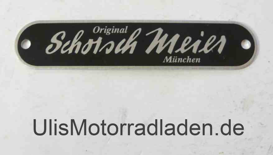 Typenschild Schorsch Meier