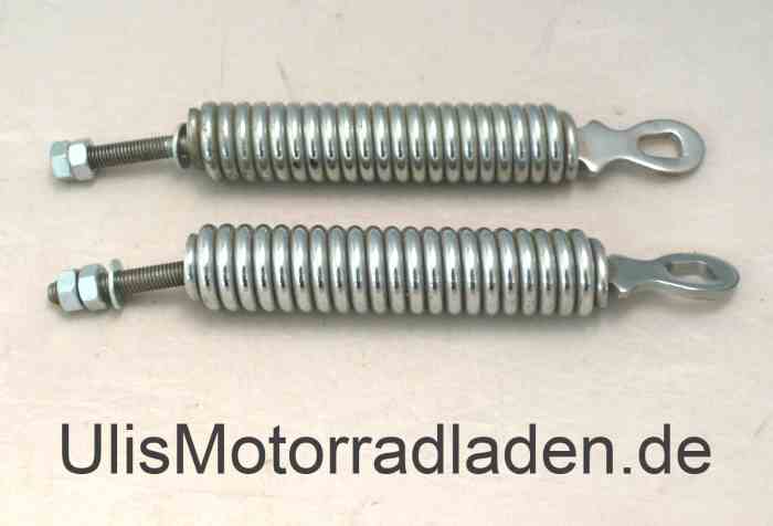 Soziussattelfeder Satz, (2 Stück) für Pagusa und Denfeld für BMW R25-R69S