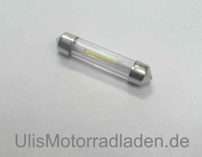 Birne 6 Volt, LED, Soffitte, weiß