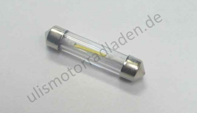 Ampoule 6 Volt, LED, Ampoule festoon, blanc 