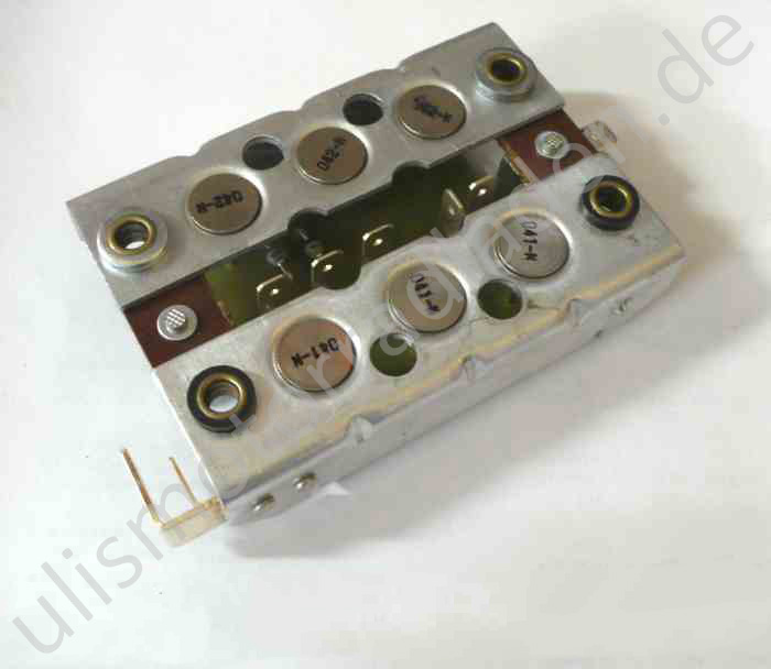 Diodenplatte für 12 V Drehstrom-Lichtmaschine