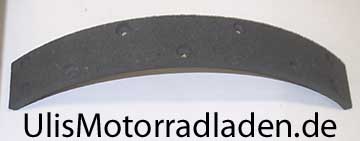 Bremsbelag für BMW R51/2-R68, Halbnabe