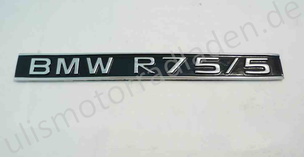 Typenschild Motor für BMW R75/5