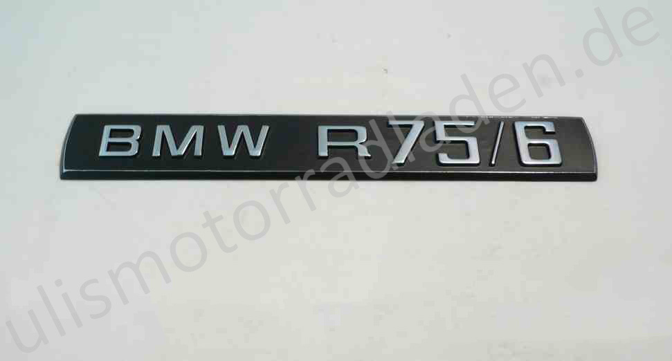 Typenschild Motor für BMW R75/6
