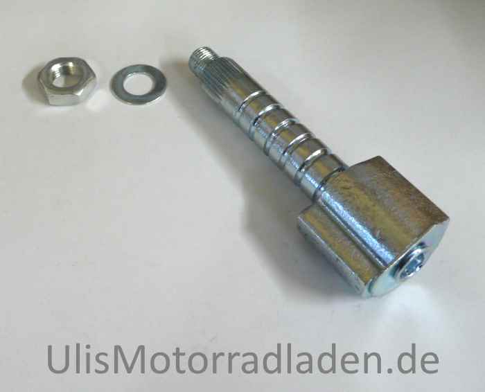 Bremsschlüssel für BMW R50-R69S, hinten, inklusive Mutter und Scheibe