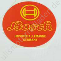 Sticker (Aufkleber) altes BOSCH-Logo für Batterie 0811