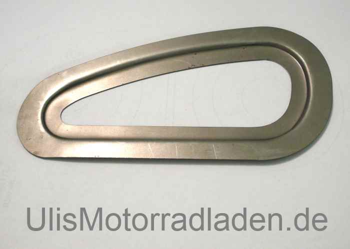 Kniekissenhalteblech für BMW R26, R27 und R50-R69S, rechts