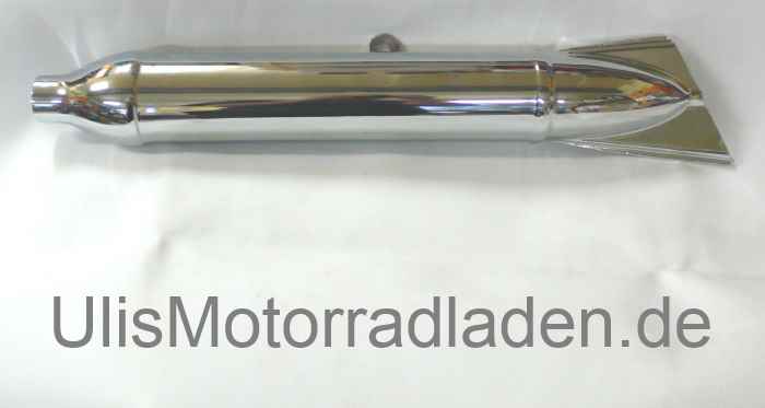 Schalldämpfer für BMW R20 und R24, Fischform
