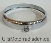 Chromring für BMW R24, Hella kompatibel, vorne