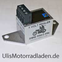 Regler  6V für BMW R51/2-R69S, innenliegend