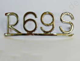 Schriftzug R69S