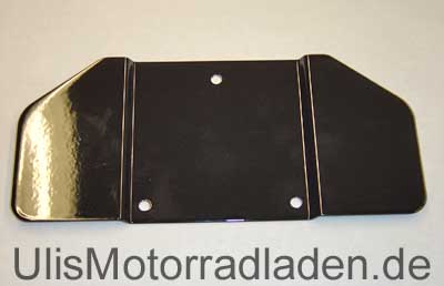 Kennzeichentafel für BMW R25, R25/2 und R25/3, klein, mit schrägen Kanten