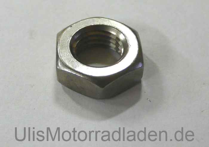 Mutter M14 x 1,5 flach für Steckachse für BMW R50/5-R100 und R69S (US-Version), vorne und hinten