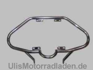 Sturzbügel für BMW R50-R69S, Trapezform, verchromt