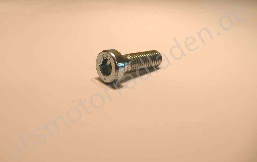 Schraube für BLITZ-Vergaser, M 8 x 25, Inbus, flach