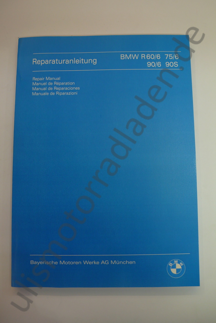Reparaturanleitung für BMW R60/6-R90S