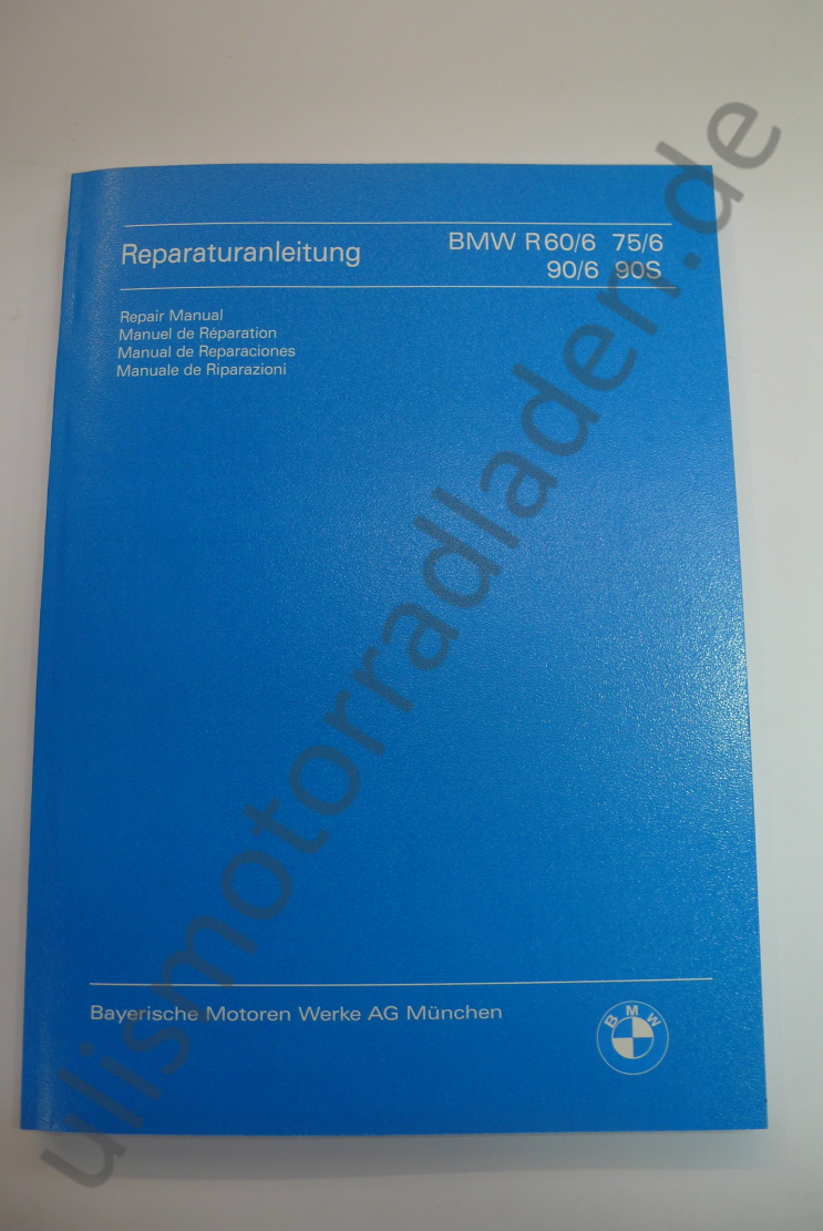 Reparaturanleitung für BMW R60/6-R90S (IN ENGLISCH)