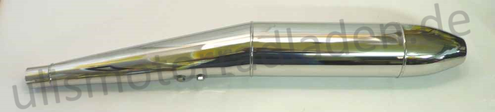 Schalldämpfer-Satz für BMW R50/5-R100, Zigarrenform, OHNE EG-ABE,