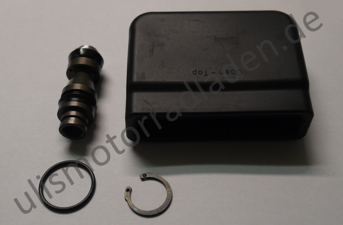 Bremszylinder Reparatursatz für BMW-Modelle ab Baujahr 09/75,14mm,1 Bremsscheibe, (unter dem Tank)