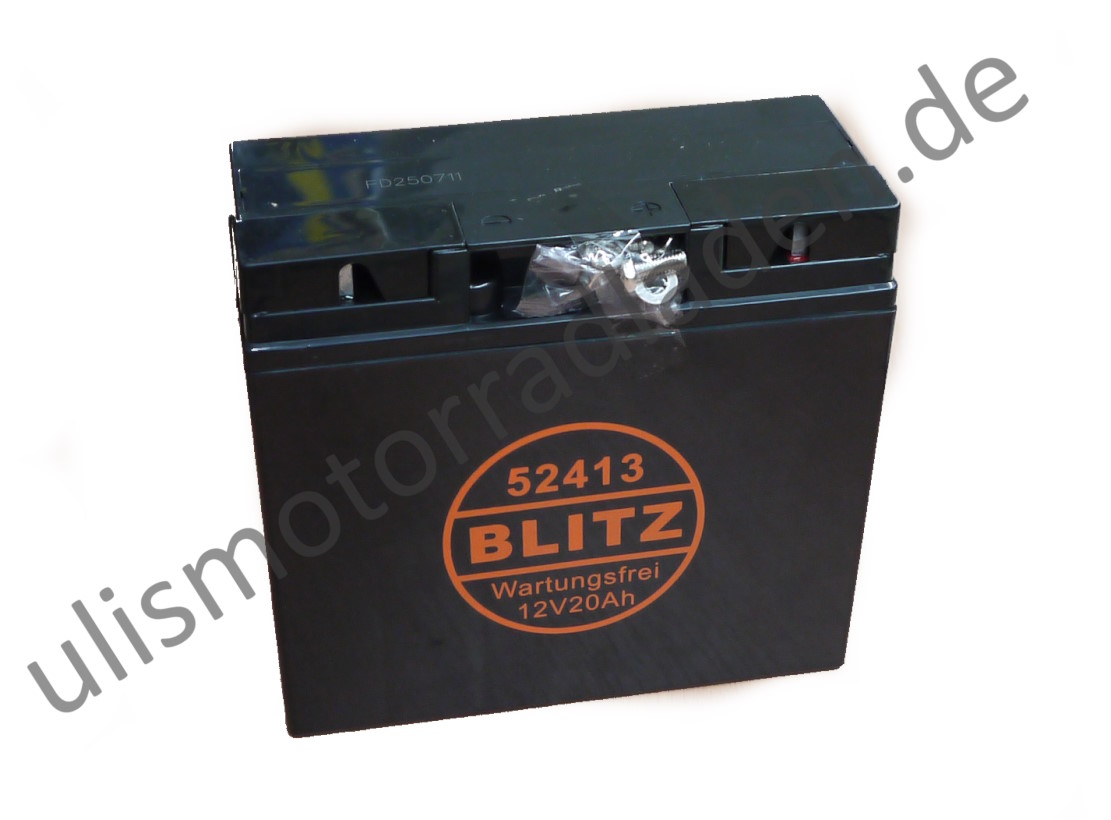 Batterie 12V, für BMW R50/5-R75/5, Kurzschwinge