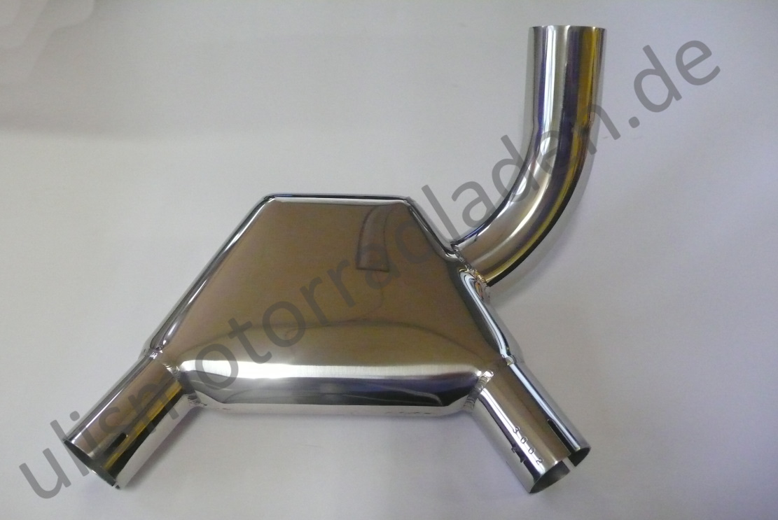 Vorschalldämpfer für BMW R80ST, R65GS und R80G/S, Baujahre 09/1980-09/1988