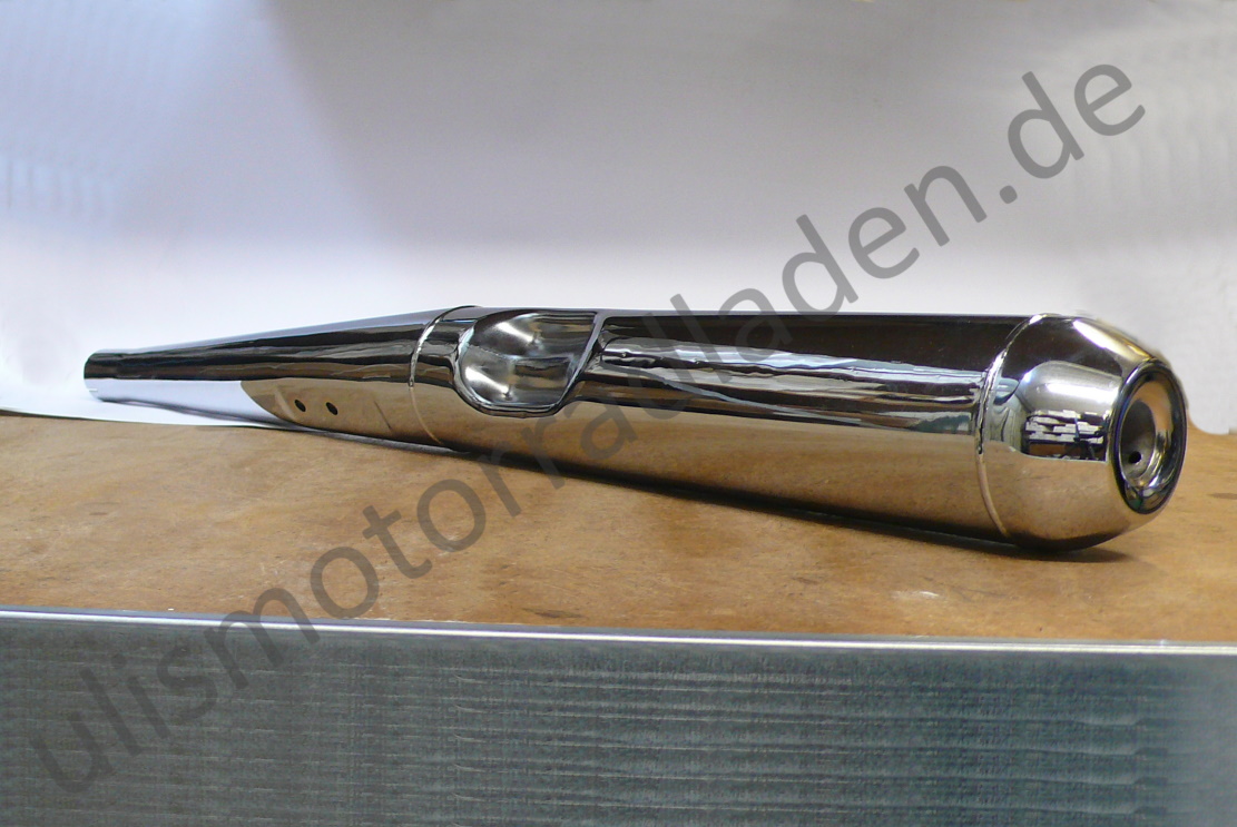 Schalldämpfer für BMW R60/6-R100, 38mm, MIT EG-ABE, links