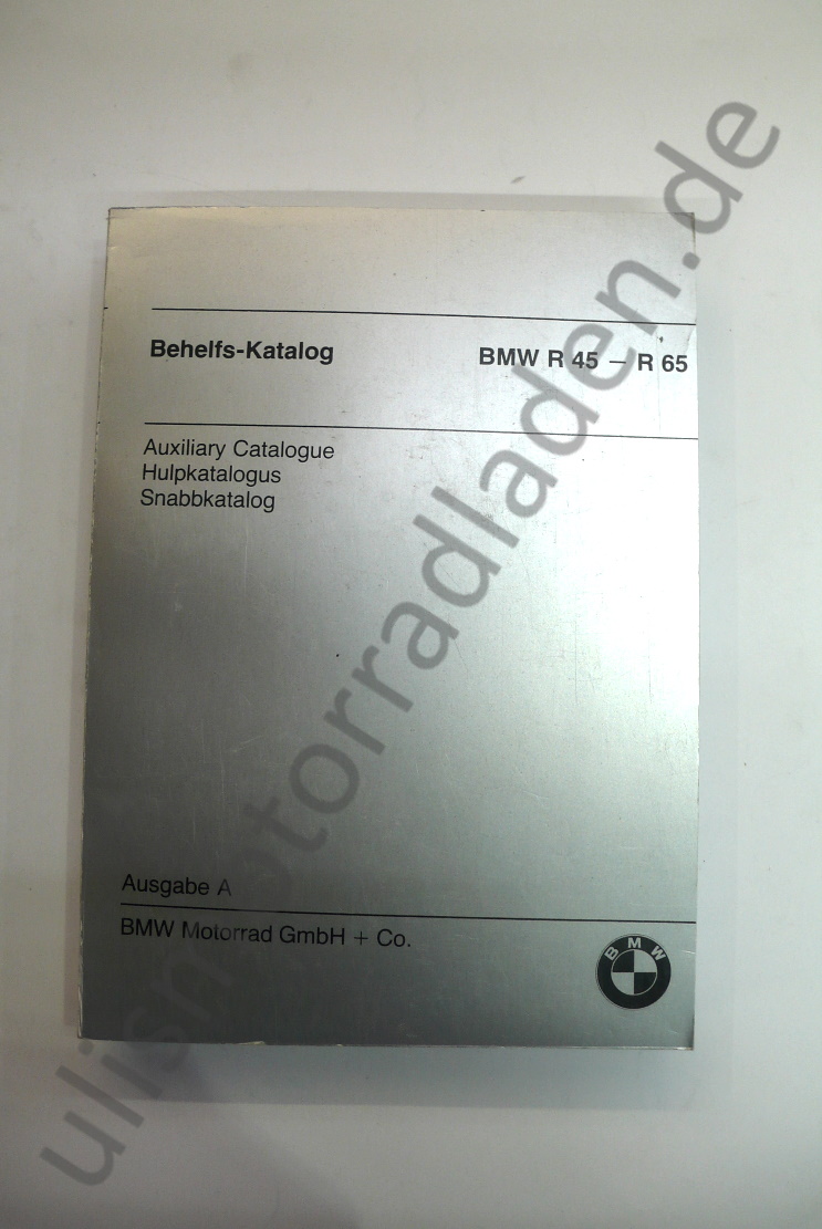 Reparaturanleitung für BMW R45/R65 bis Baujahr 09/1984