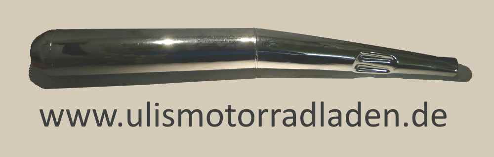 Schalldämpfer für BMW R60/6-R100, 38mm, MIT EG-ABE, rechts