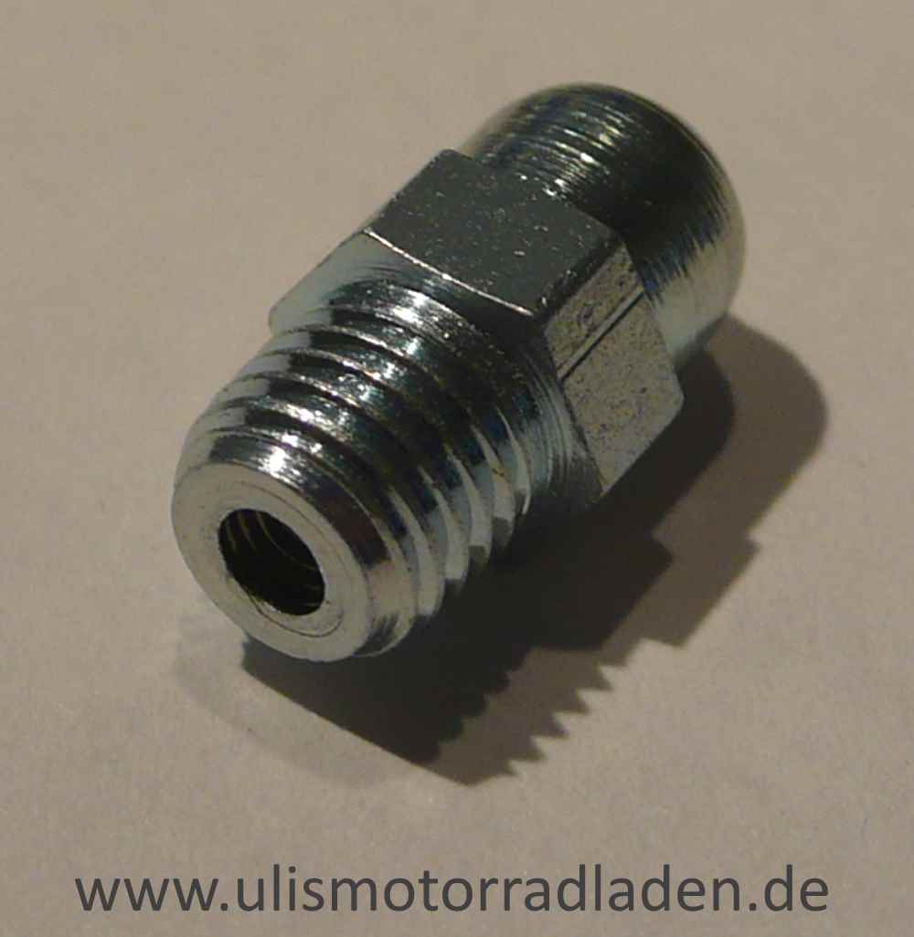 Schmiernippel, M6x0,75x5, SW 7, Feingewinde