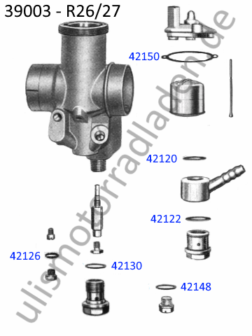 Pochette de joints de carburateurs R80, R100 # BMW Motos