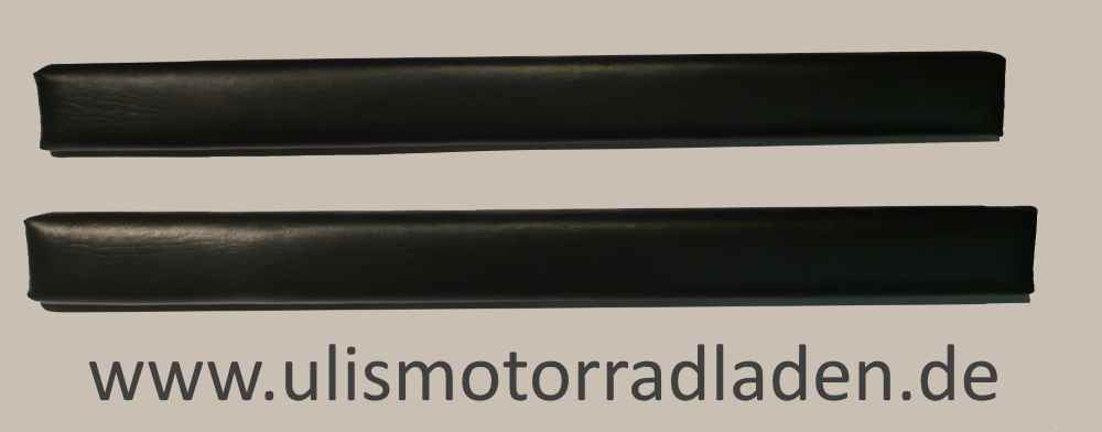 Armlehnen paar für Seitenwagen lang, schwarz