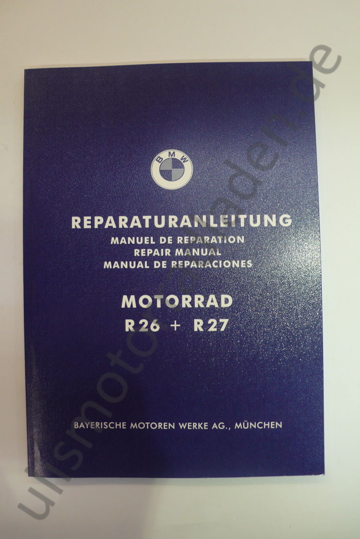 Reparaturanleitung für BMW R26 und R27