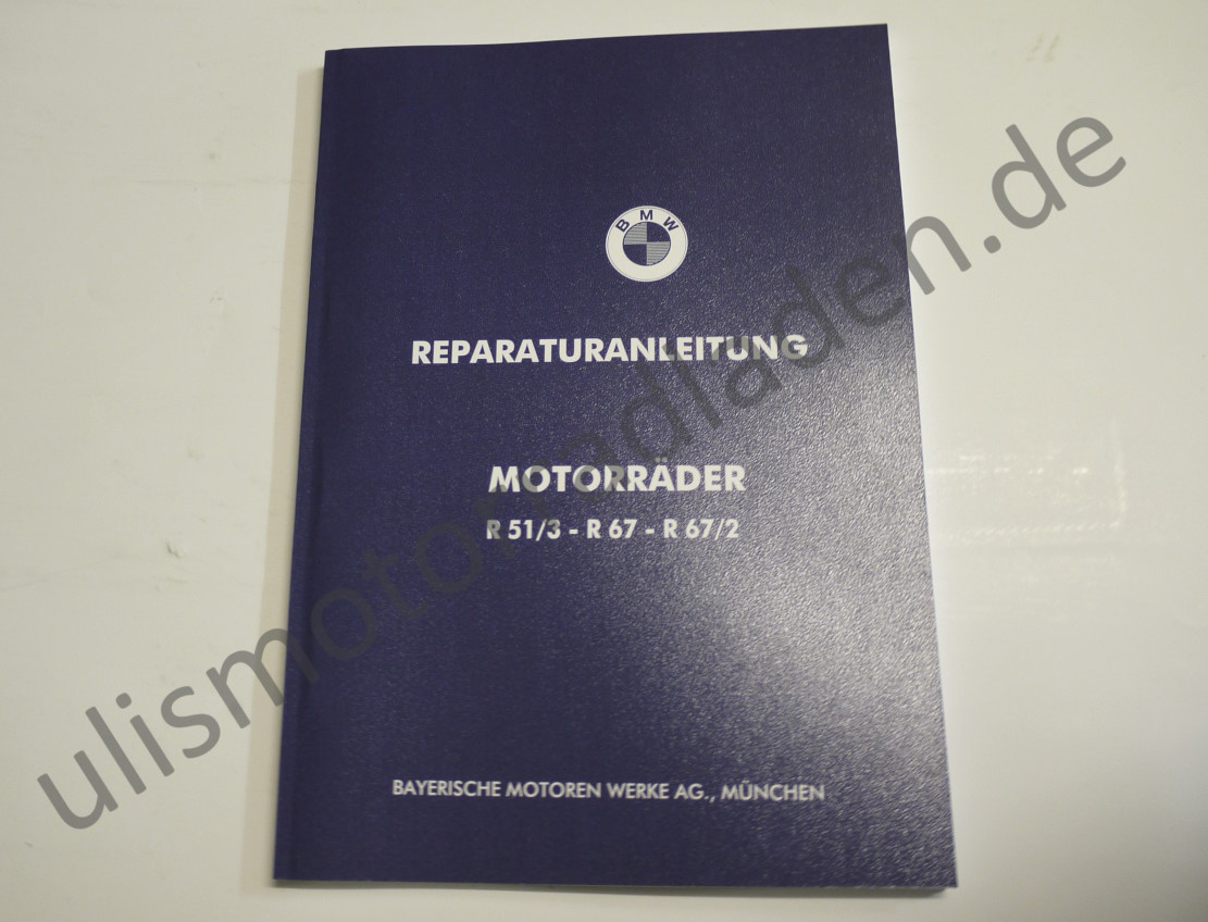Reparaturanleitung für BMW R51/3, R67 und R67/2