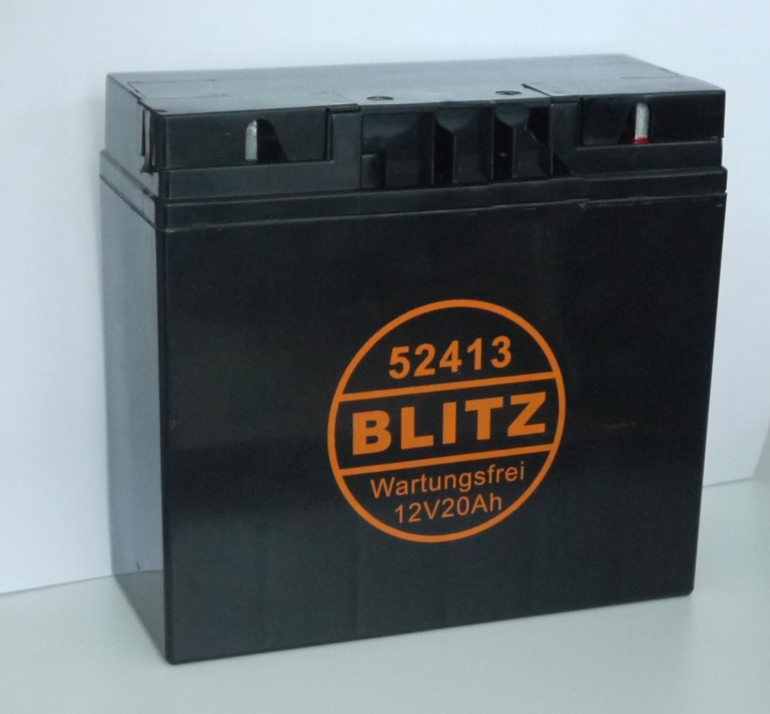 Batterie 12V, für BMW R80G/S und R80ST wartungsfrei - Kein Versand außerhalb der EU & USA möglich!