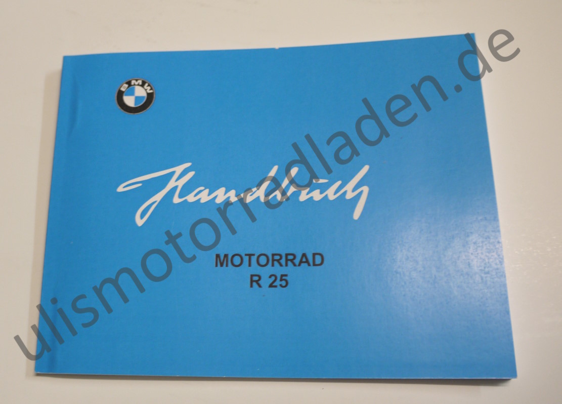 Handbuch (Betriebsanleitung) für BMW R25